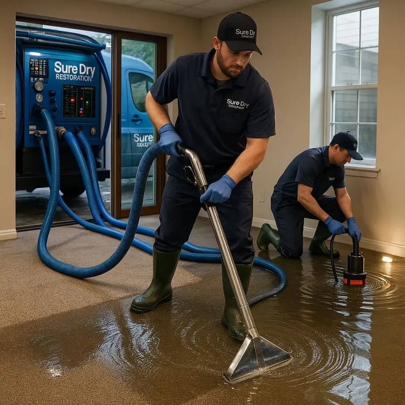 Water Extraction and Removal process in Nokesville, VA